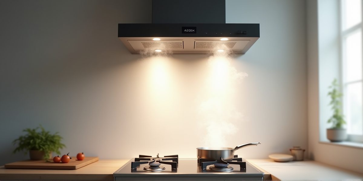 Кухонная вытяжка в интерьере