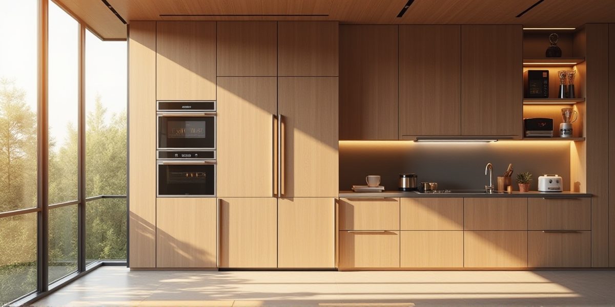 Интеграция бытовой техники в интерьер кухни: как скрыть, но не потерять