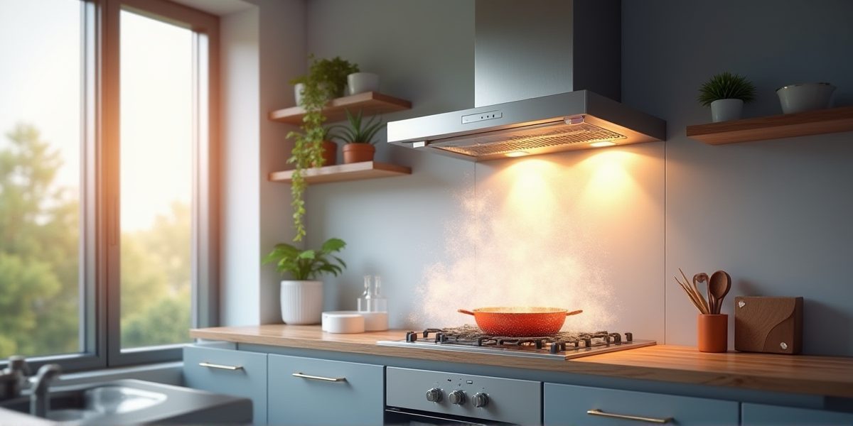 Правильная вентиляция на кухне: математика воздухообмена и инженерная стилистика
