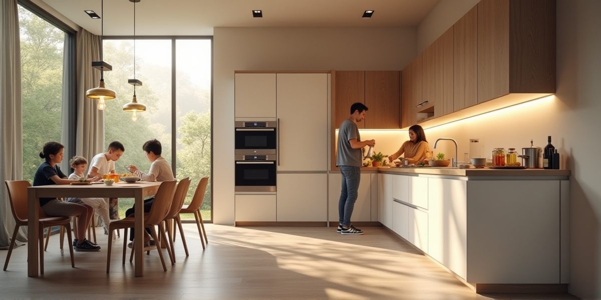 Современная кухня большой семьи: как выбрать технику, чтобы она работала как часы
