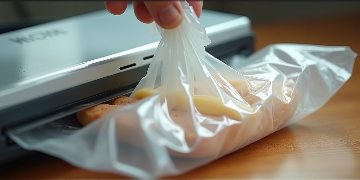 Вакуумная упаковка продуктов в герметичном пакете