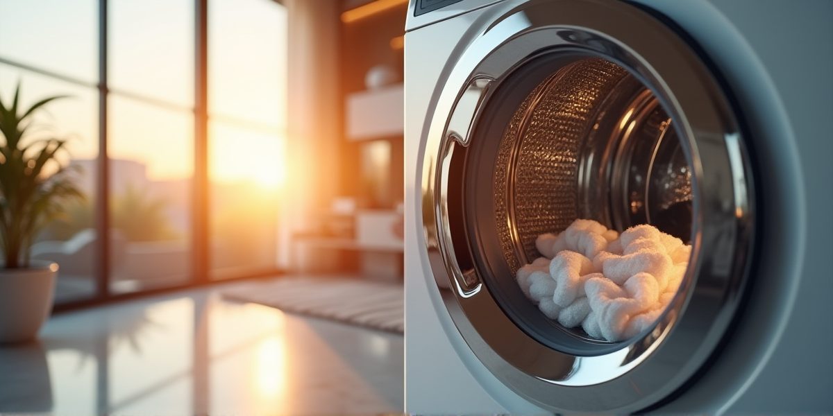 Стиральная машина в интерьере кухни