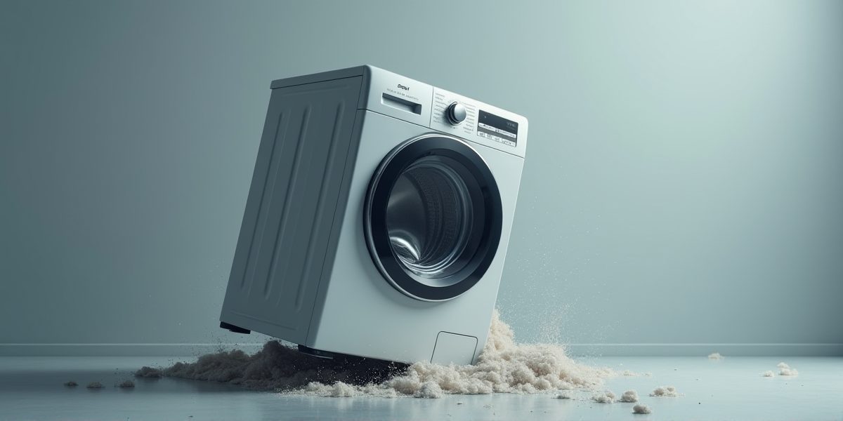 Стиральная машина в ванной комнате