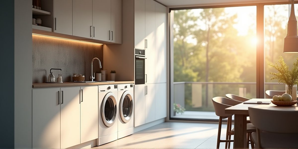 Установка стиральной машины на кухне: инженерное решение для малогабаритной жизни