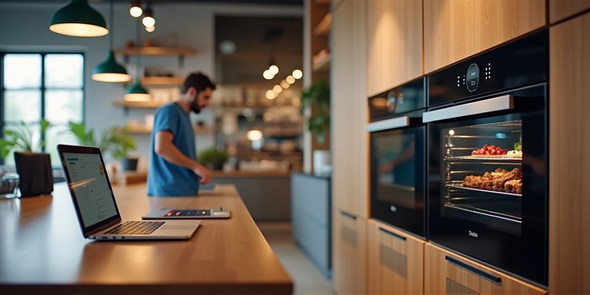 Премиум духовка с сенсорным экраном