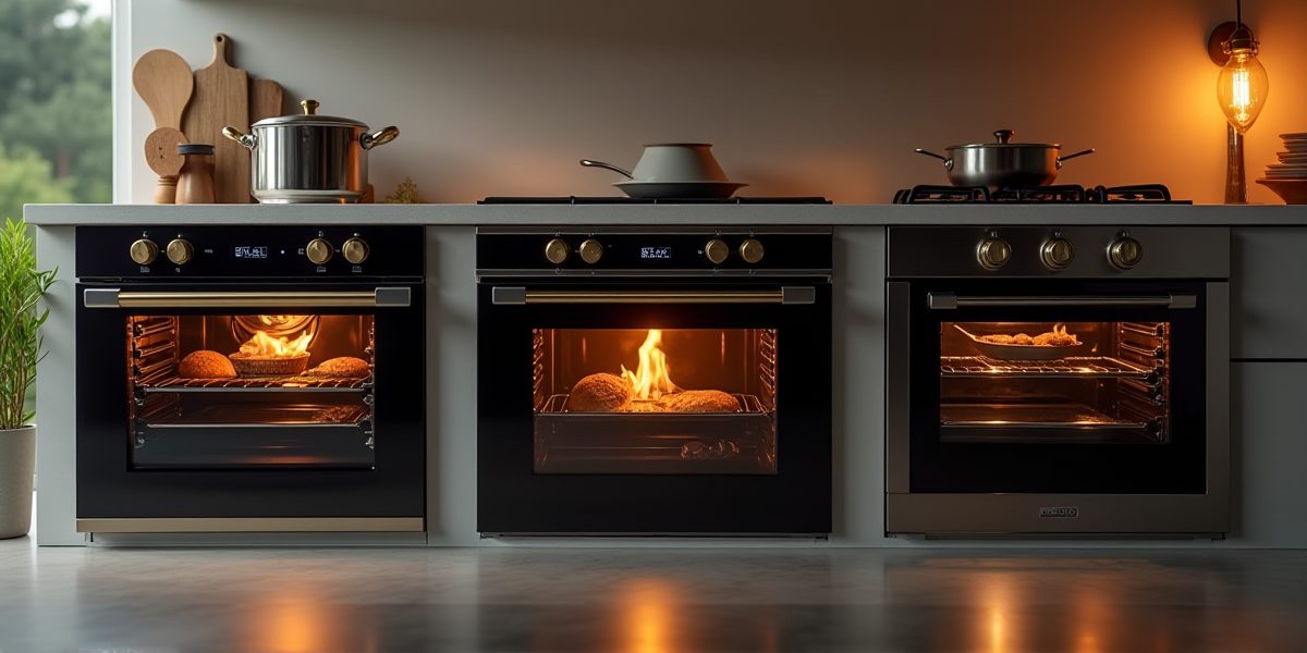 Электрическая духовка в интерьере