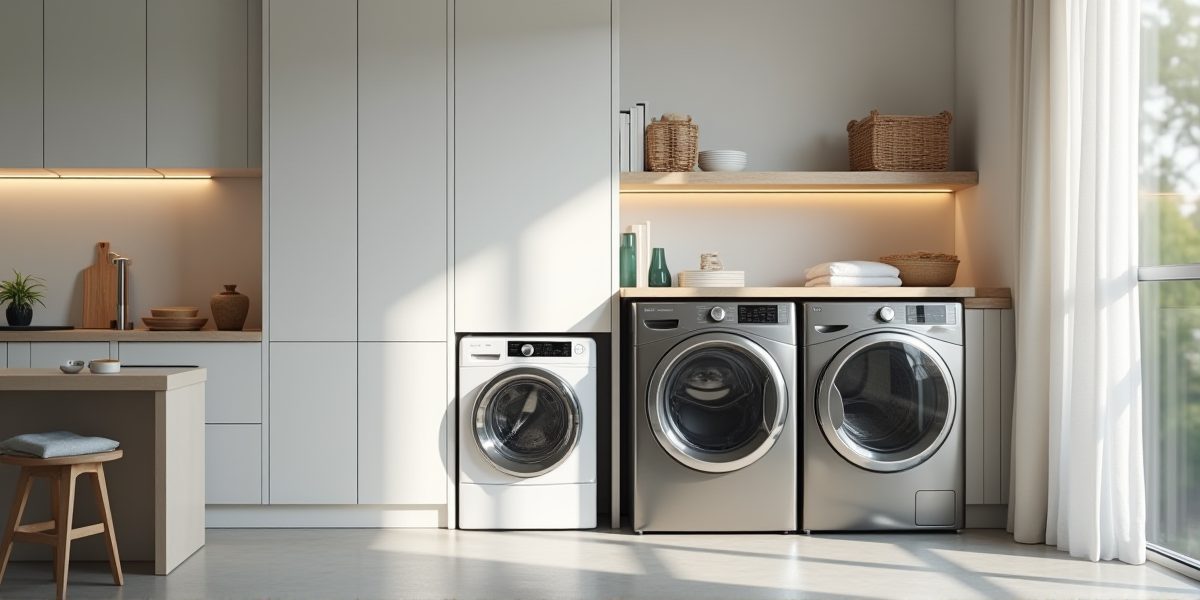 Встроенные стирально-сушильные машины: комбинированные или отдельные?