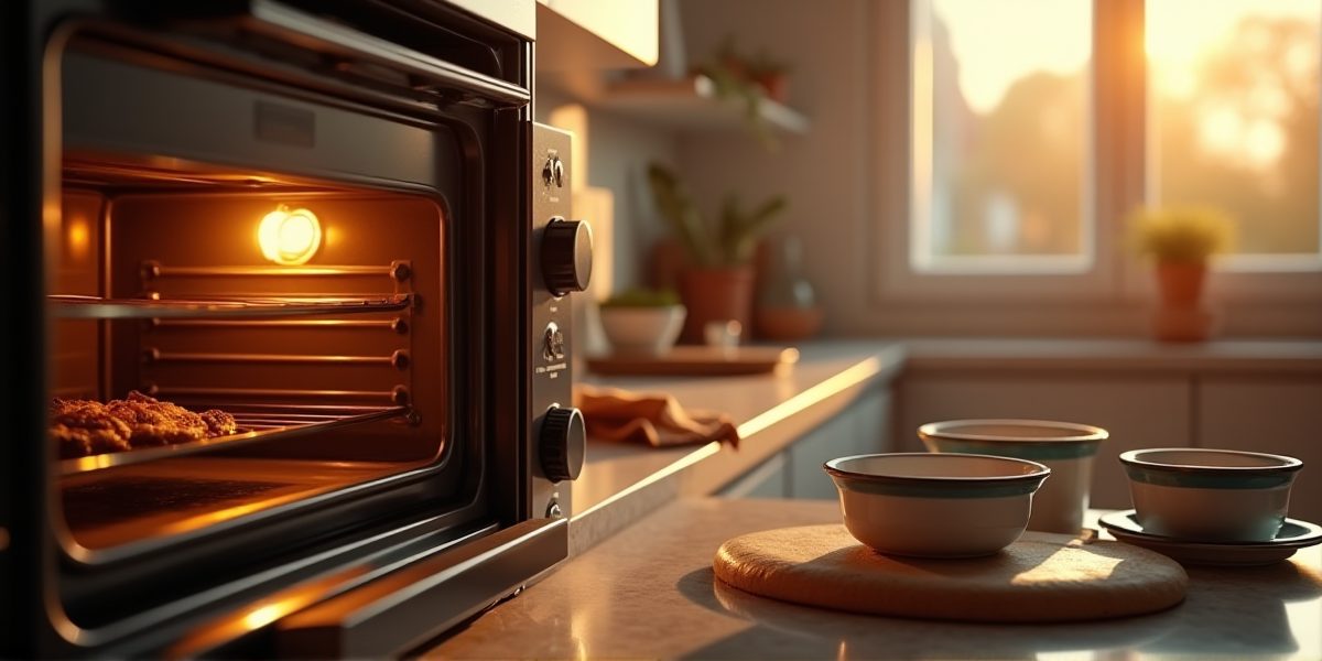 Работа духовки в режиме максимальной нагрузки