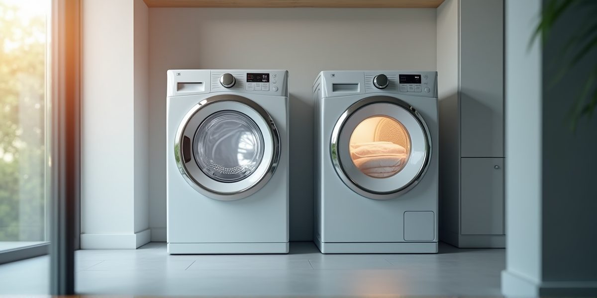 Сушилка для белья в интерьере современной кухни