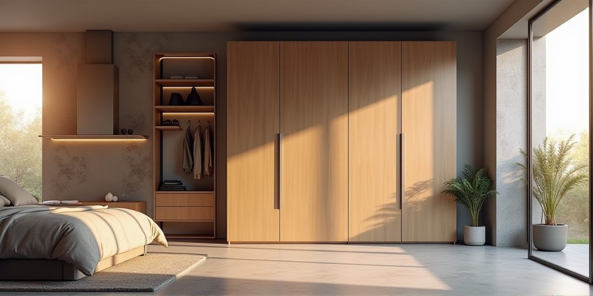 Шкафы из ЛДСП в интерьере