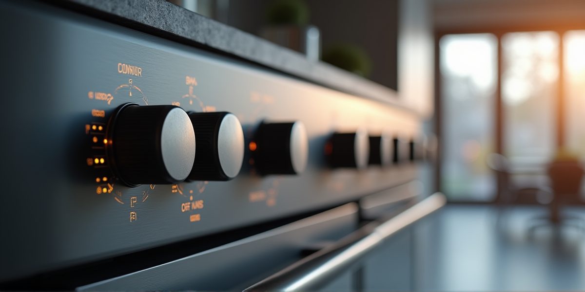 Газовая духовка в кухне