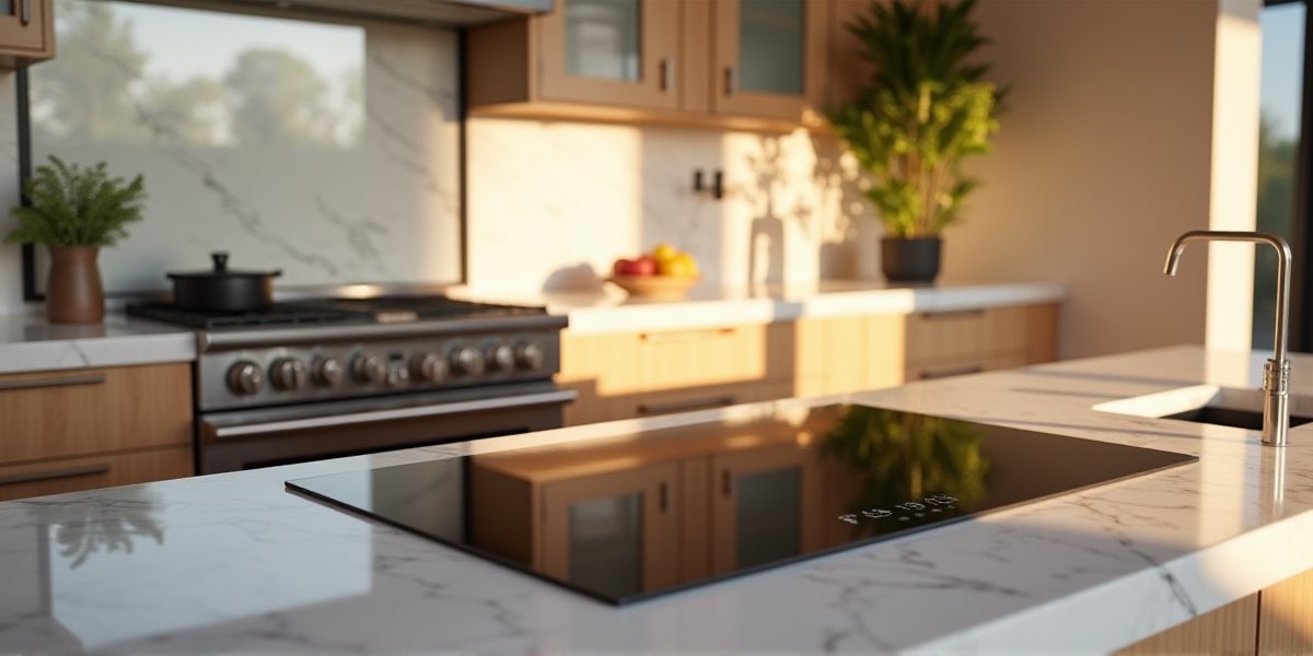 Варочная панель с четырьмя конфорками