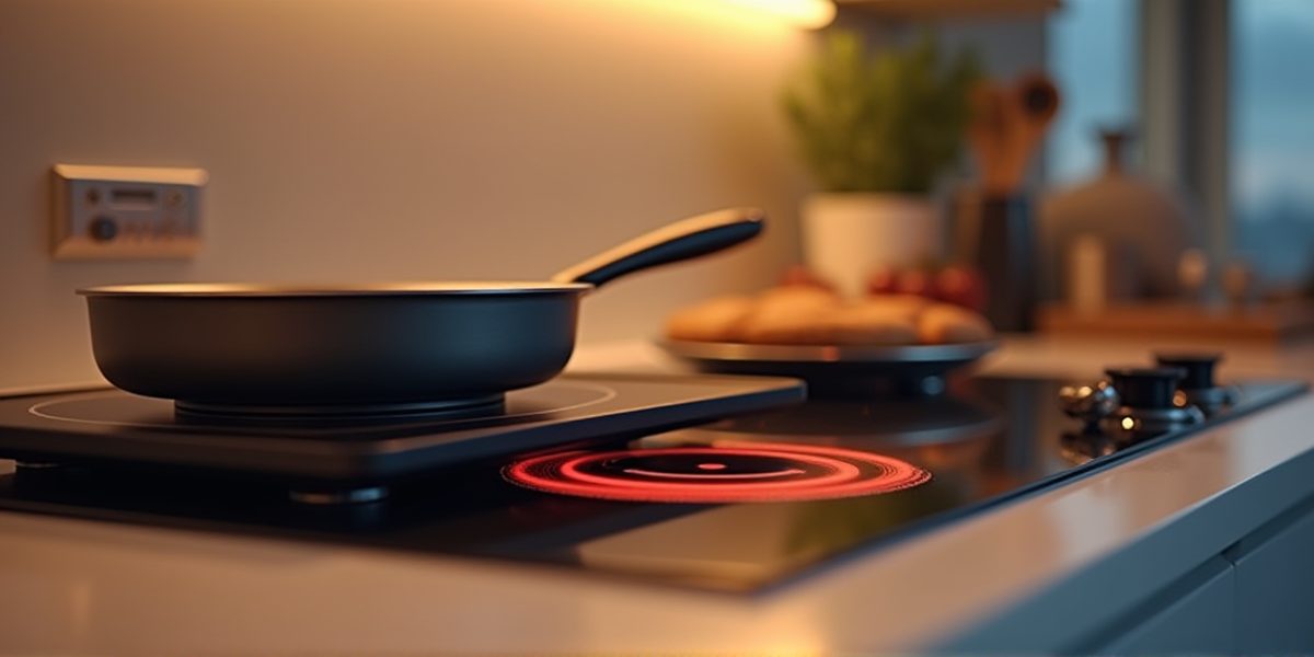 Схема расположения варочной панели на кухне