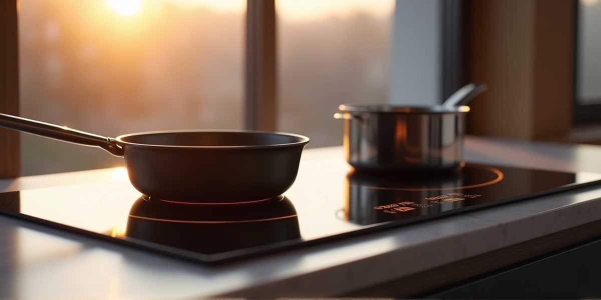 Варочная панель на современной кухне