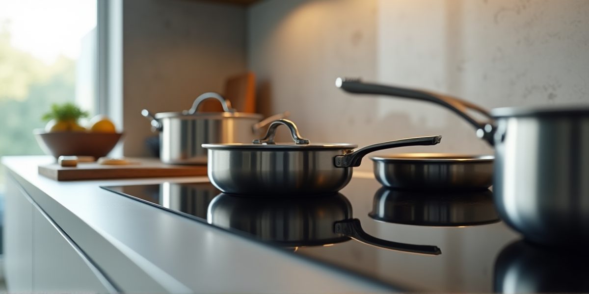 Размеры посуды и индукционной зоны