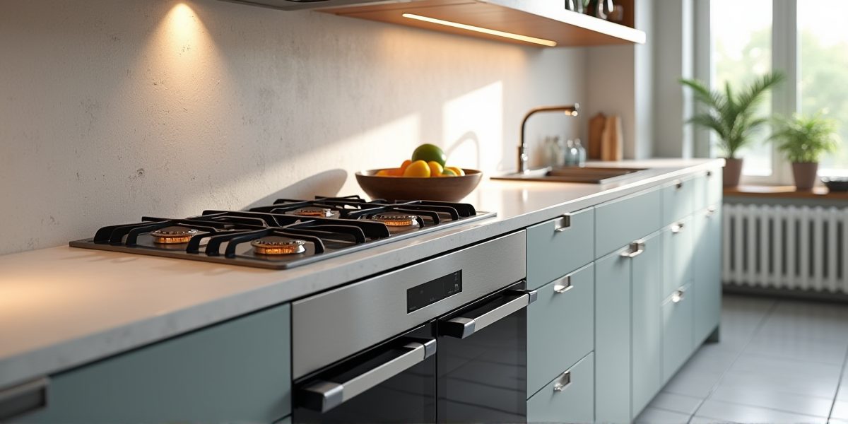 Индукционная варочная панель в работе