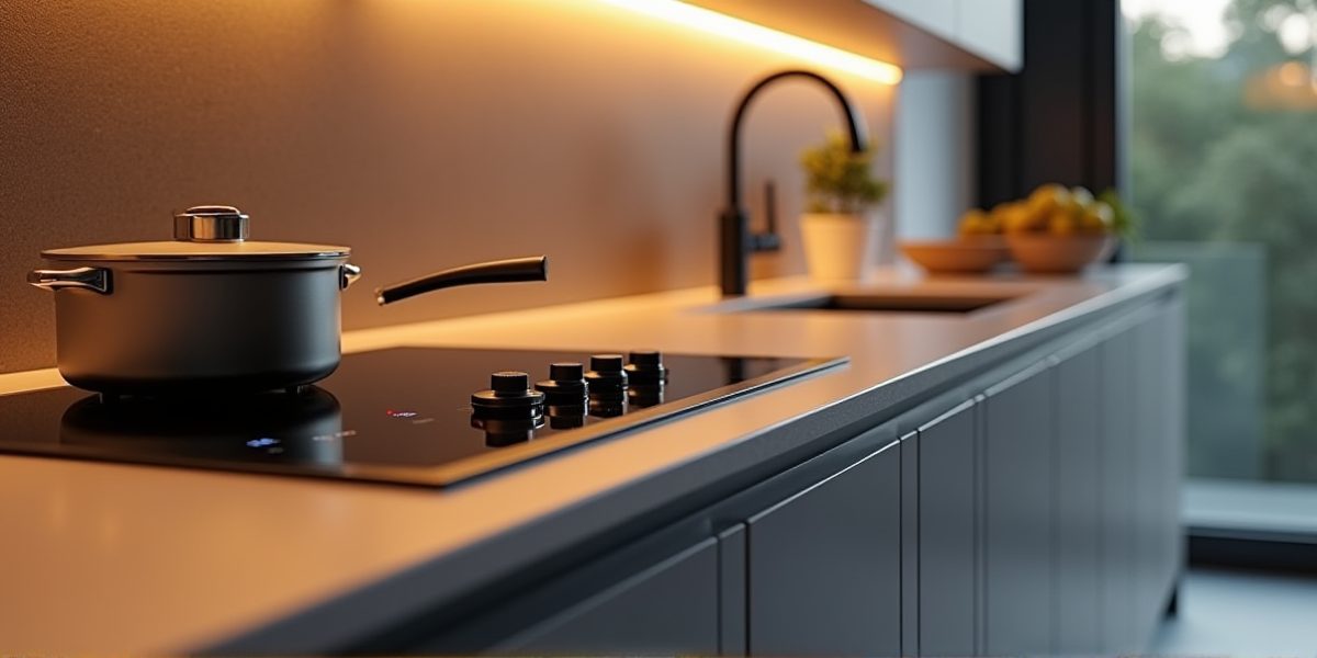 Варочная панель из нержавеющей стали