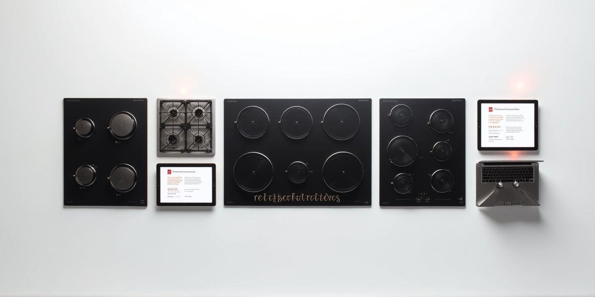 Размеры и количество конфорок