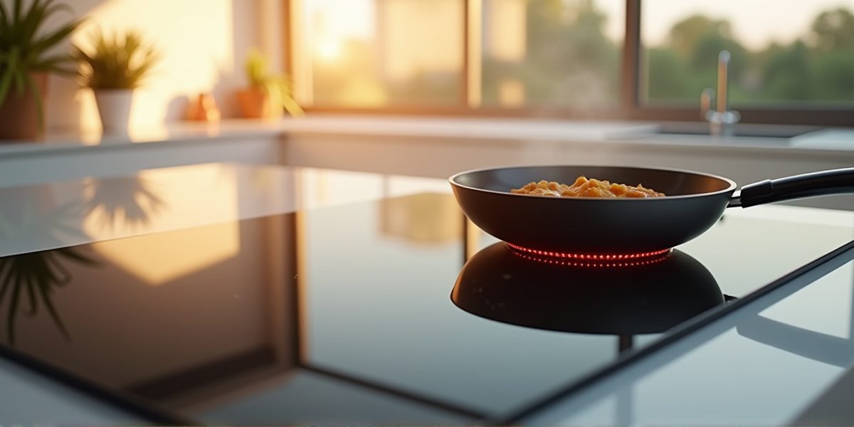 Индукционная панель в интерьере