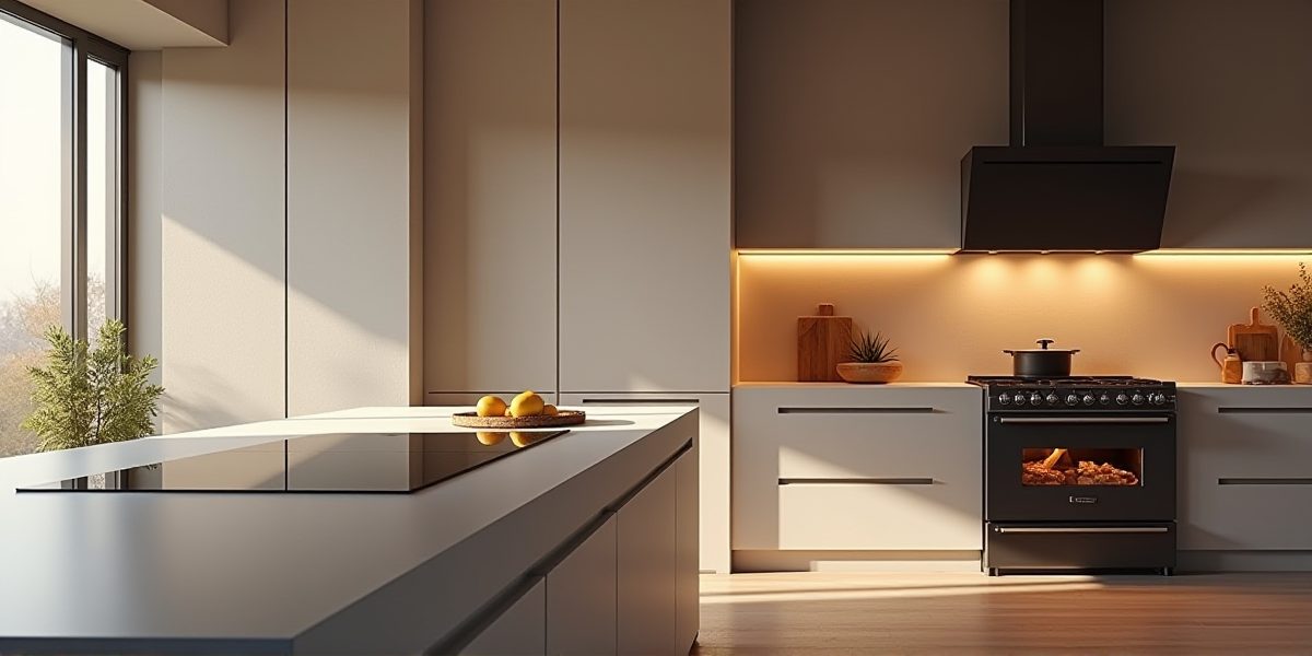 Газовая плита в современном интерьере