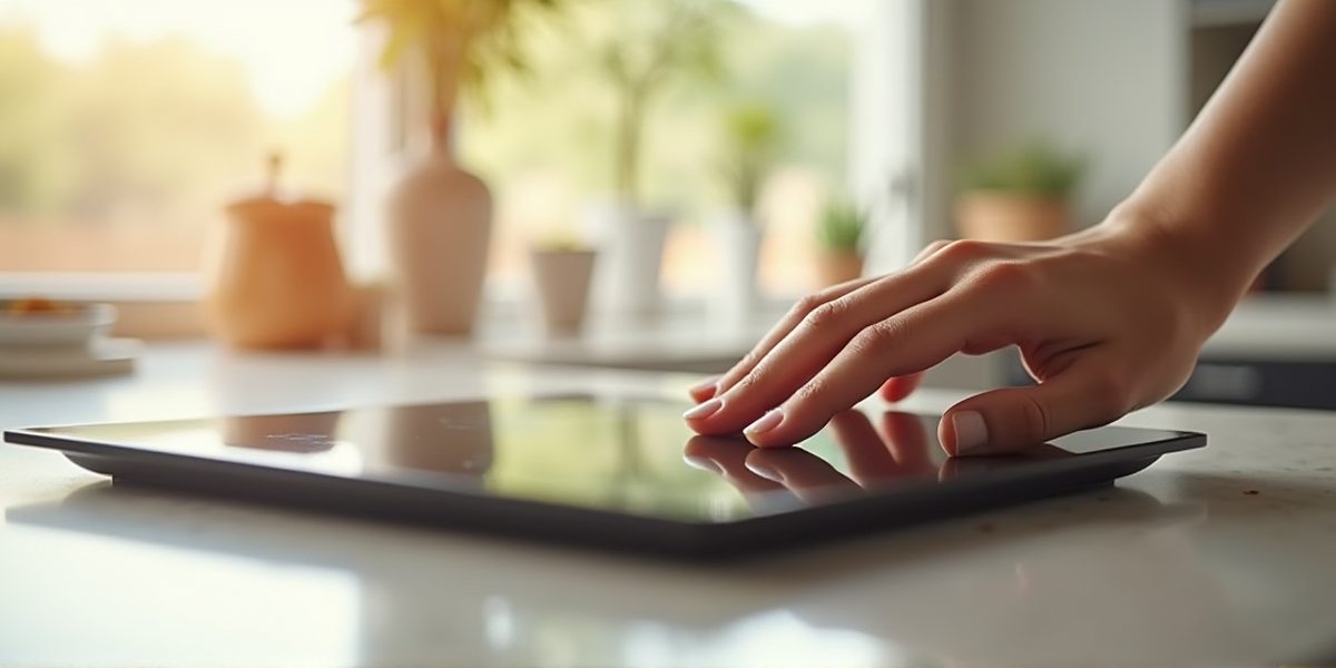 Варочная панель с 4 конфорками в современном интерьере