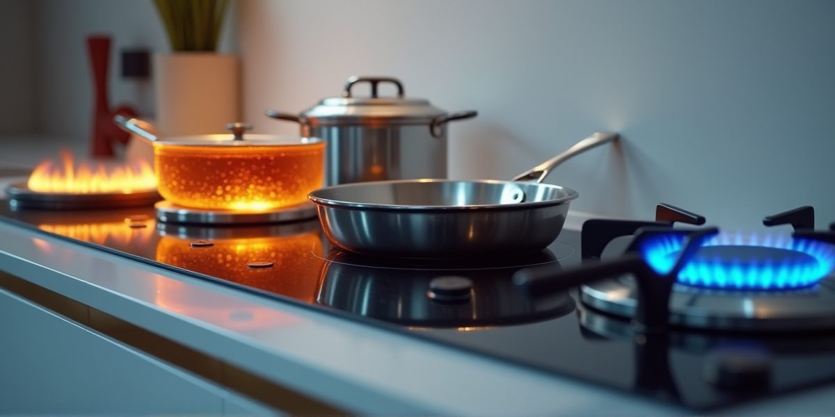 Варочная панель в интерьере современной кухни