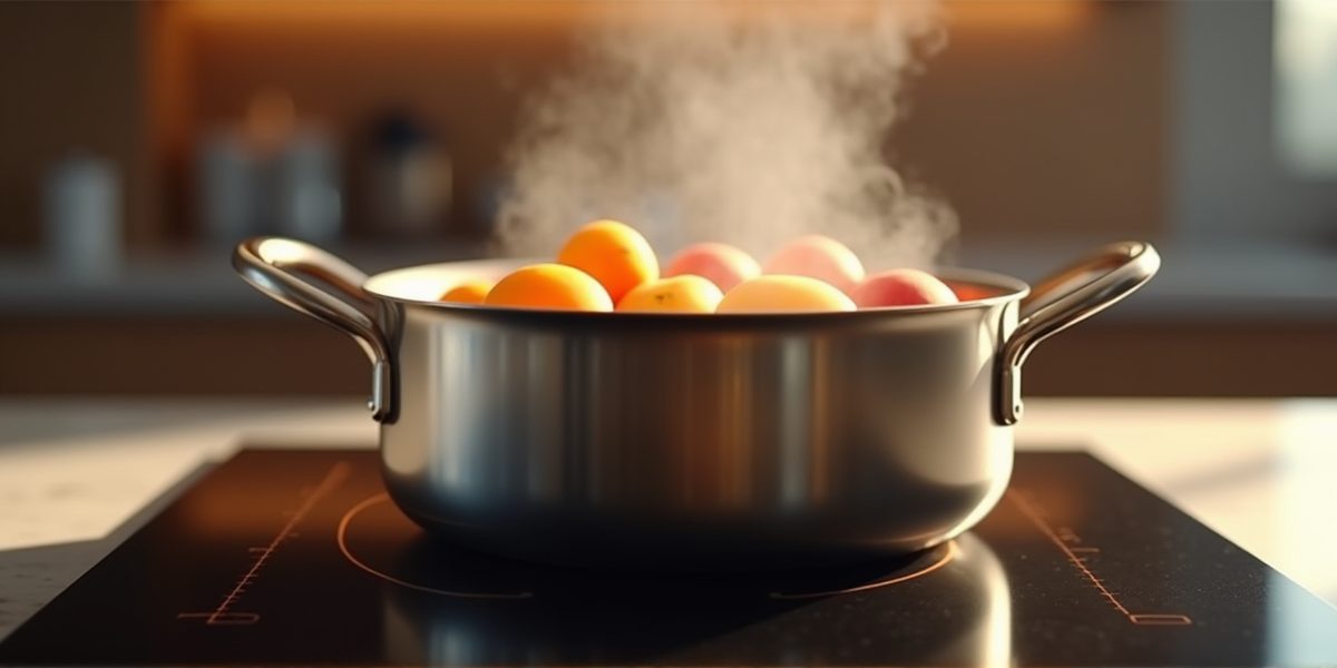 Консервация на индукционной панели