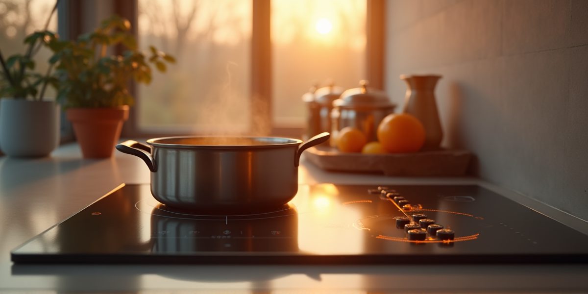 Расположение зон нагрева