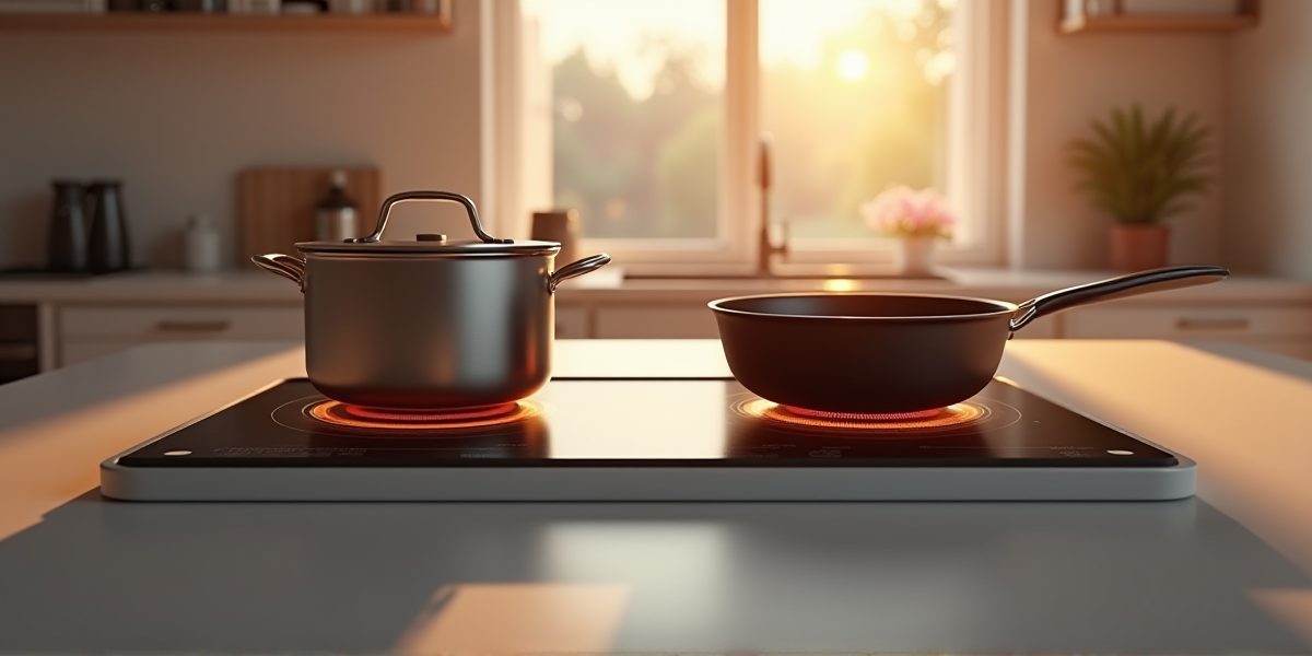 Индукционная панель в встроенном исполнении