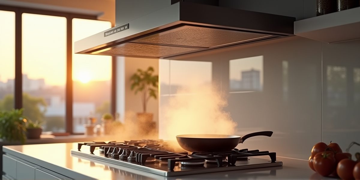 Вентиляция над варочной панелью