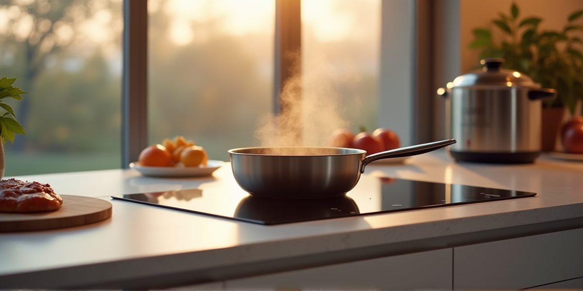 Варочная панель в интерьере современной кухни