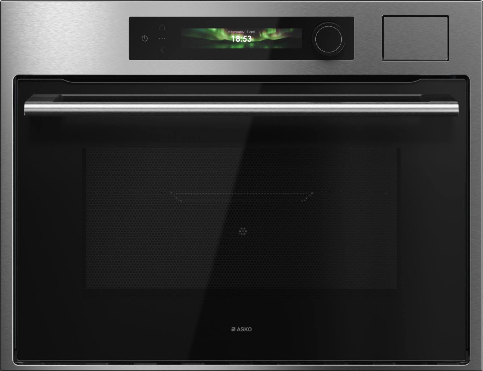 Духовой шкаф с функцией пароварки и СВЧ Asko OCSM64SSH