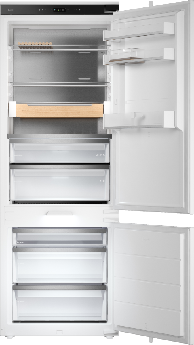 Встраиваемый комбинированный холодильник Asko RBC597SND1