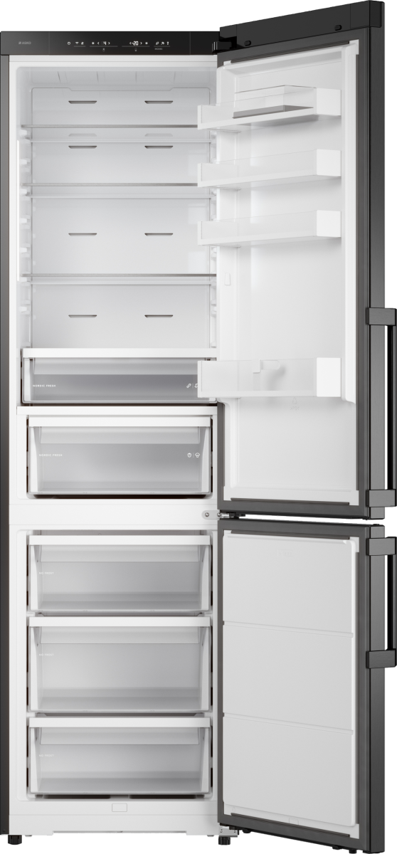 Отдельностоящий комбинированный холодильник Asko RFC226RNBB1